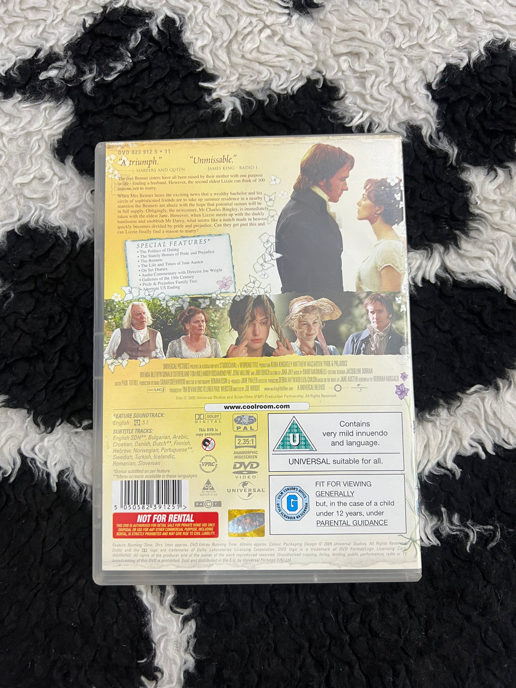 Pride & Prejudice DVD