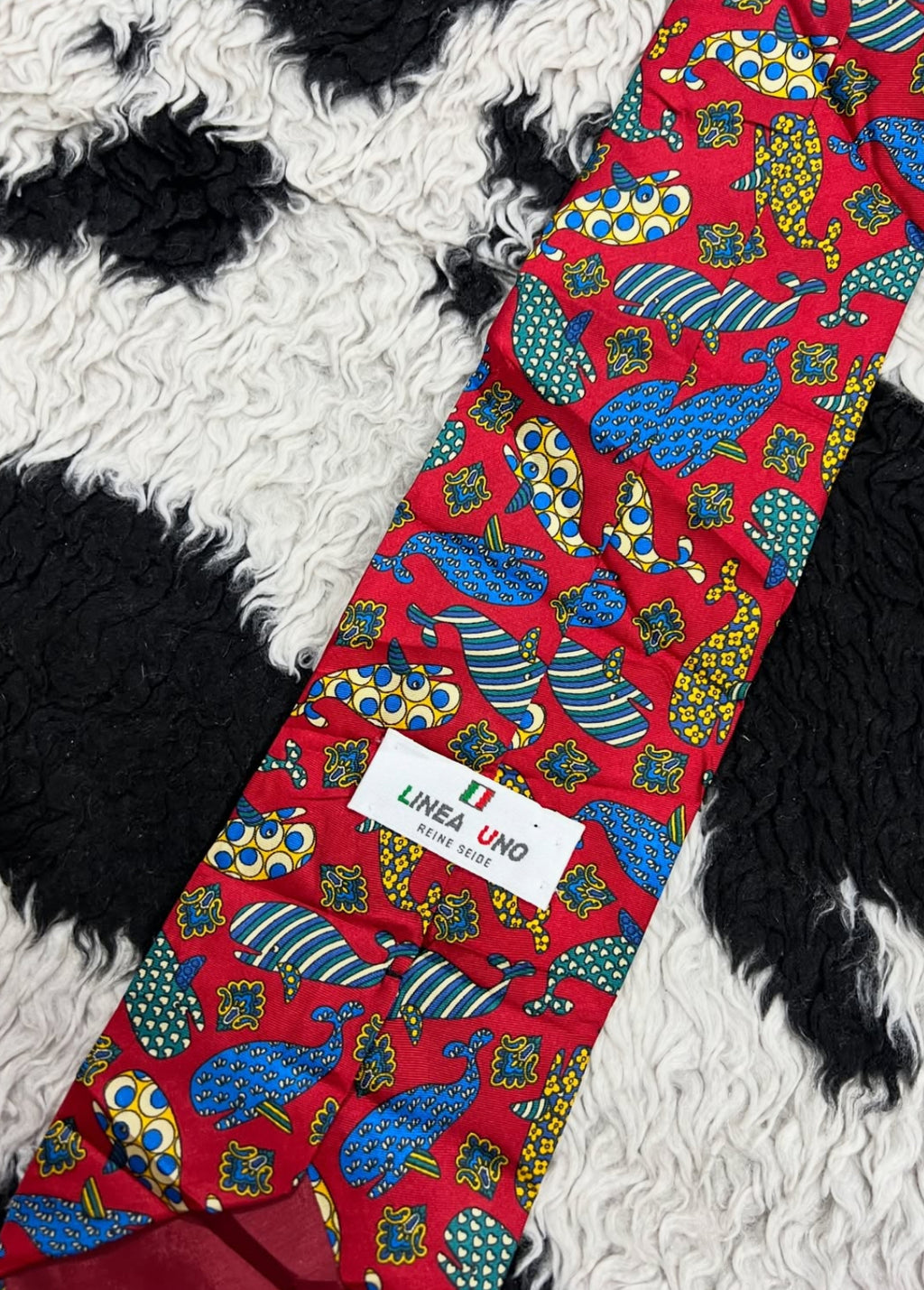 Whimsical Whales Tie