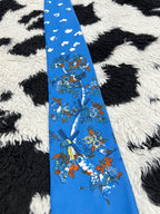 Windmills, Fruits & Birds Tie
