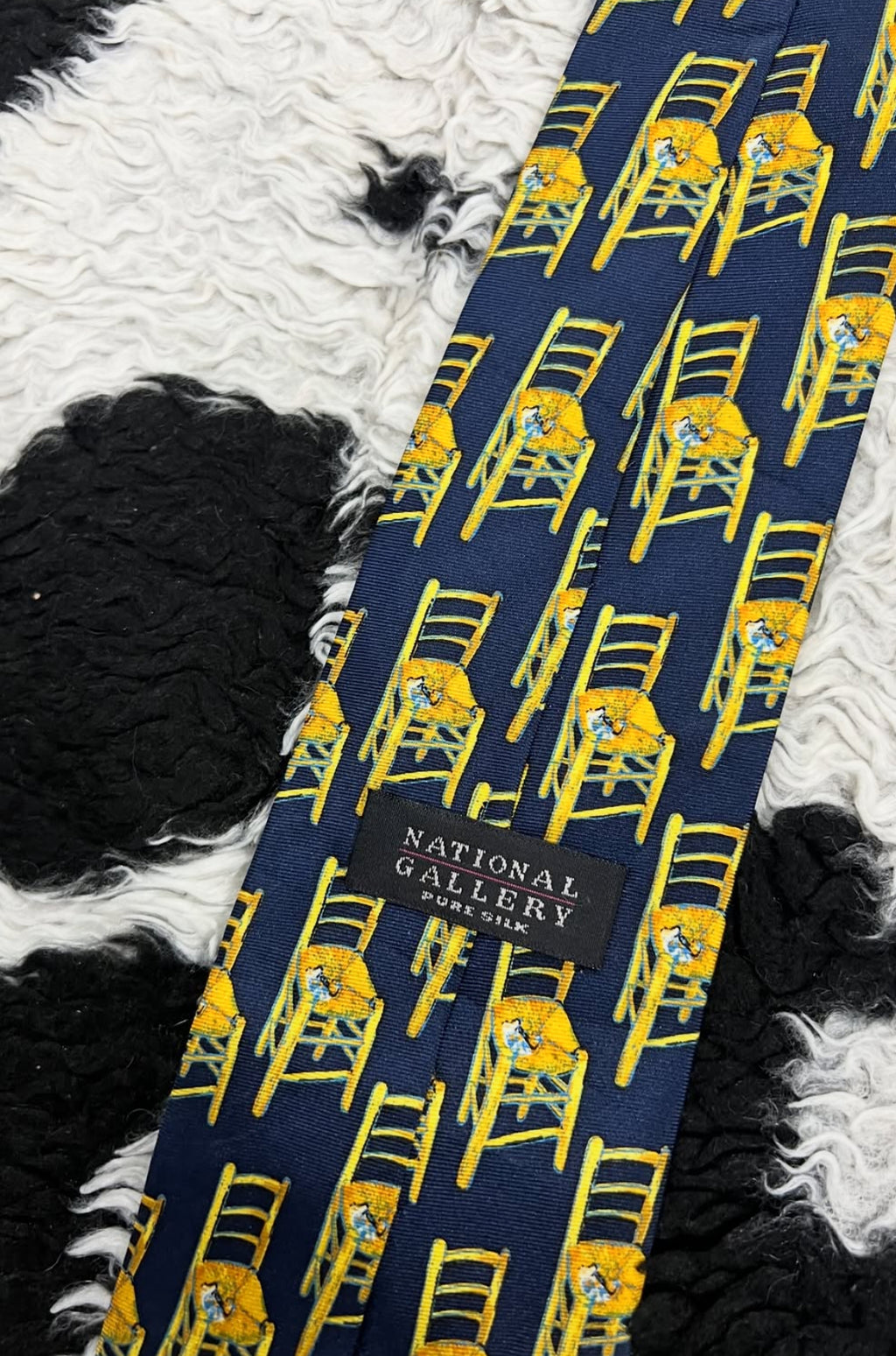 Van Gogh Chair National Gallery Tie