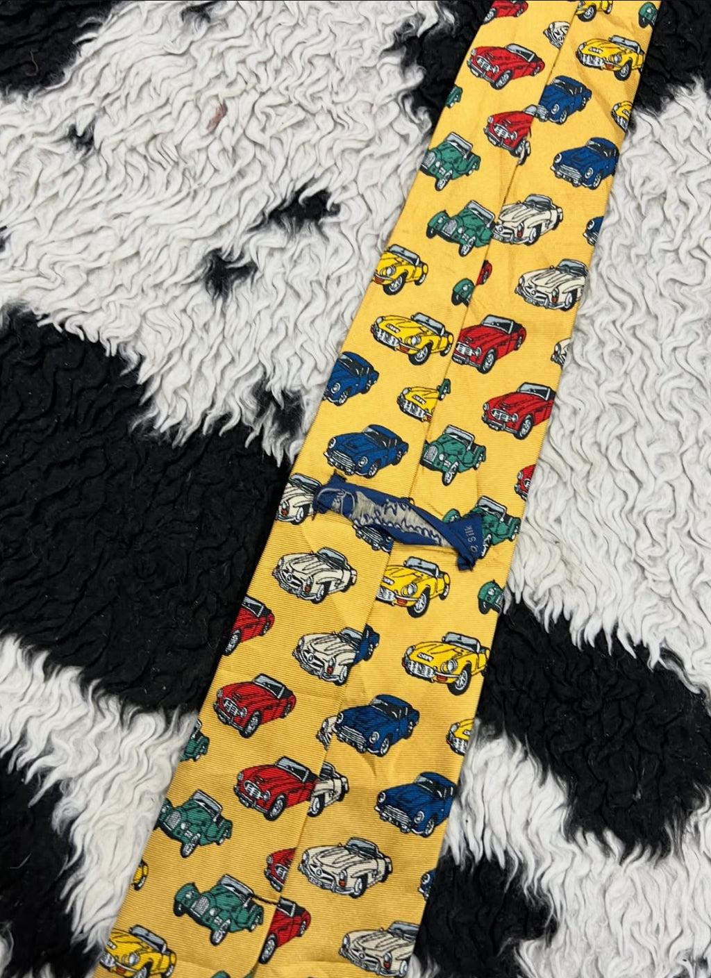 Vintage Cars Tie