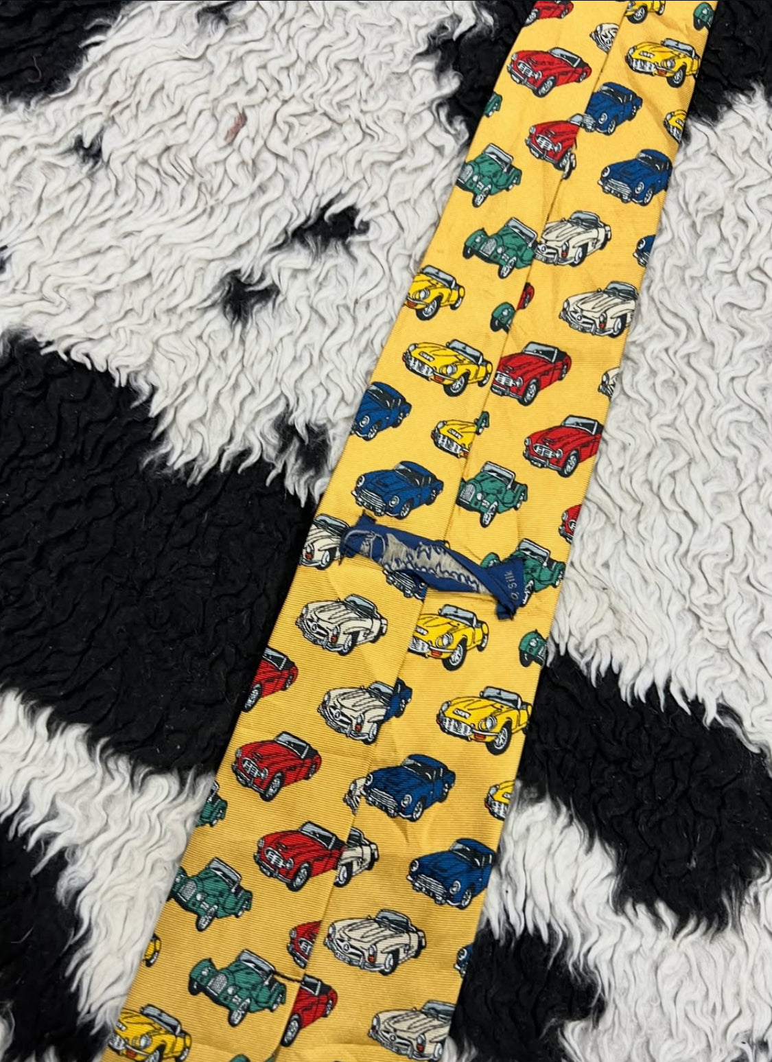 Vintage Cars Tie
