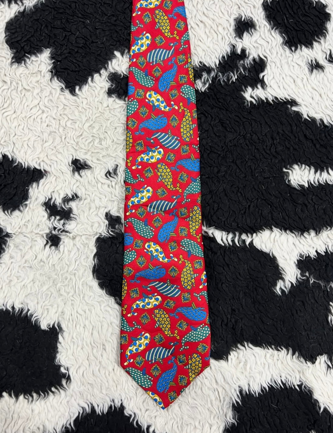 Whimsical Whales Tie