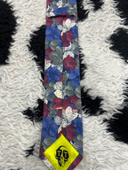 T.T Narrow Floral Tie