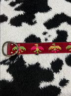 Dragon Embroidered Belt