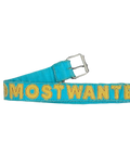 Most Wanted Teal Belt