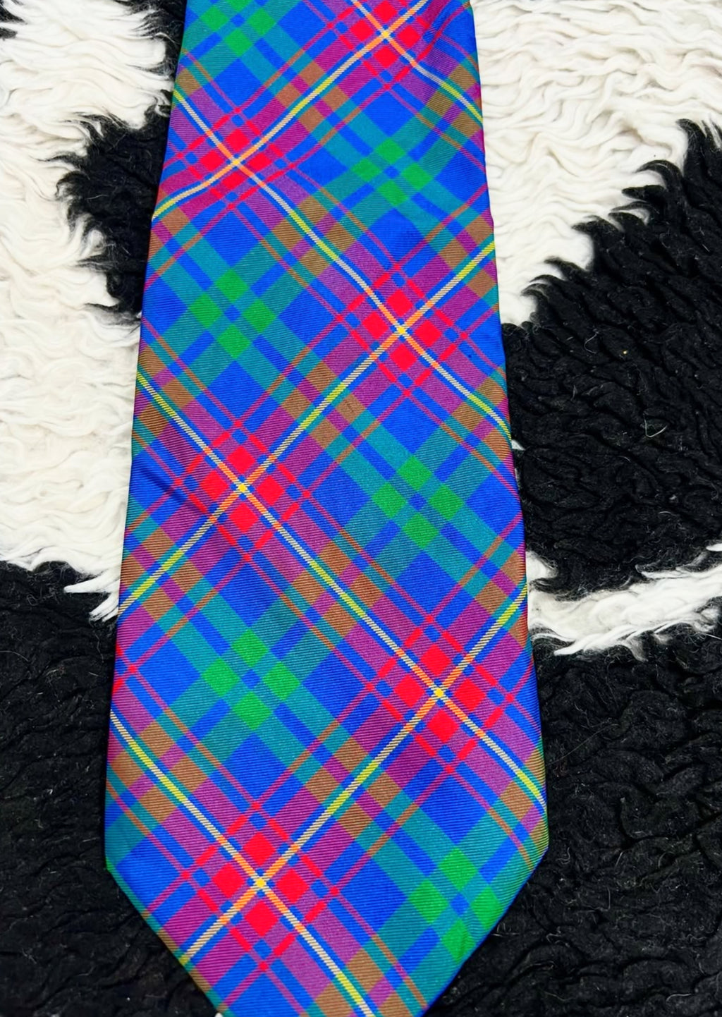 GAP Vibrant Plaid Tie