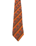 Emilio Ponti Orange Tie