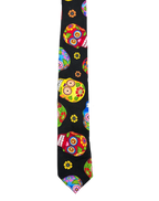 Day of the Dead Skulls Tie
