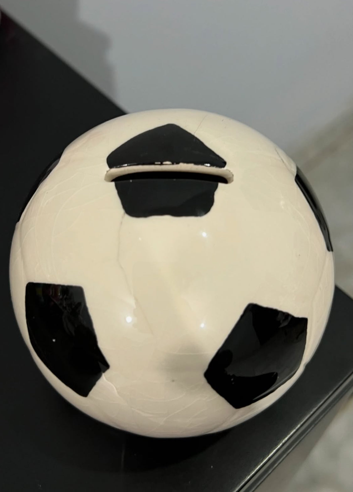 Football Ceramic Coin Collector