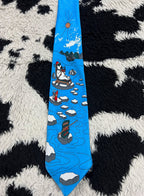 Polar Bear Chilling Tie