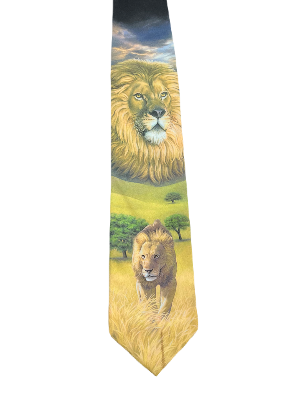 Vintage 1999 Ralph Marlin Lions Tie