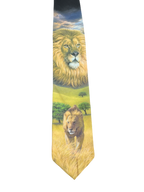 Vintage 1999 Ralph Marlin Lions Tie