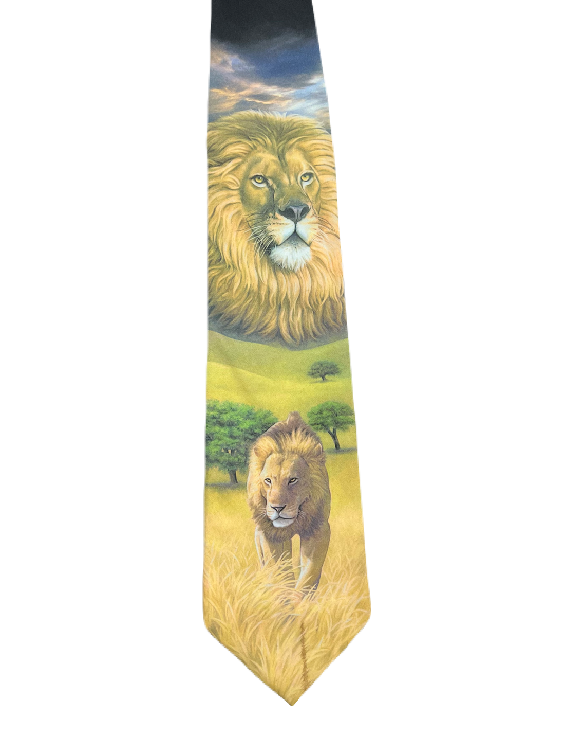 Vintage 1999 Ralph Marlin Lions Tie
