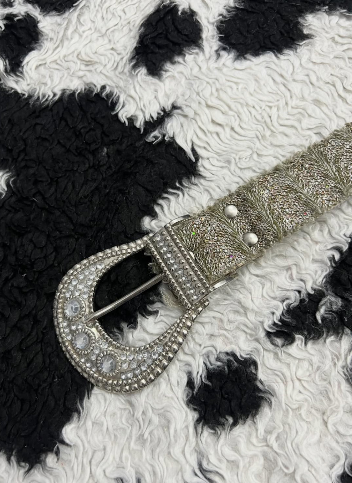 Vintage Laced Belt