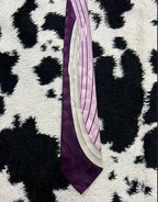 Hansom Purple Abstract Tie