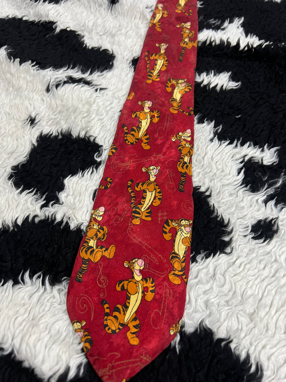 Dancing Tigger from Pooh Tie