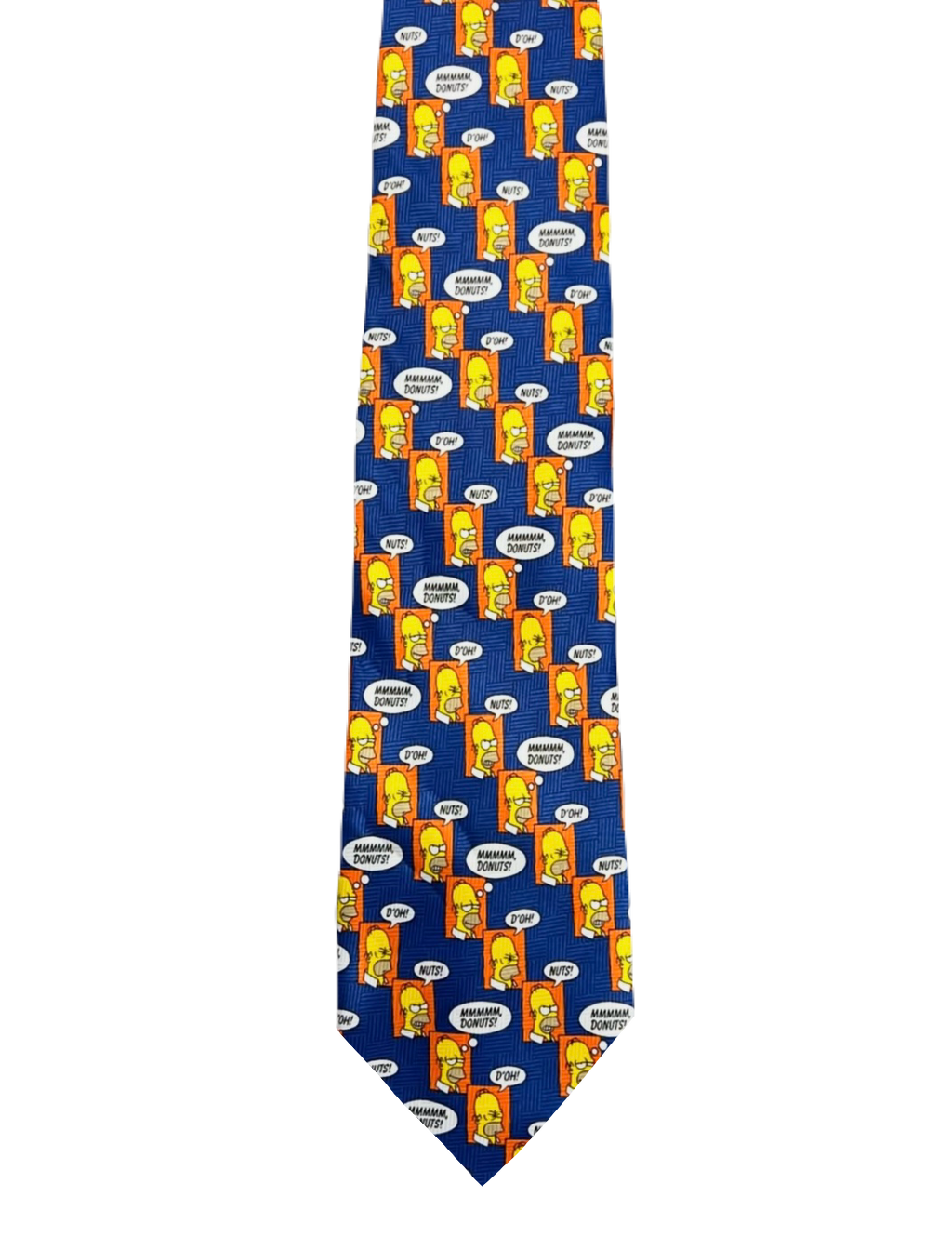 Vintage 1999 Homer Simpson "Mmm Donuts!" Tie
