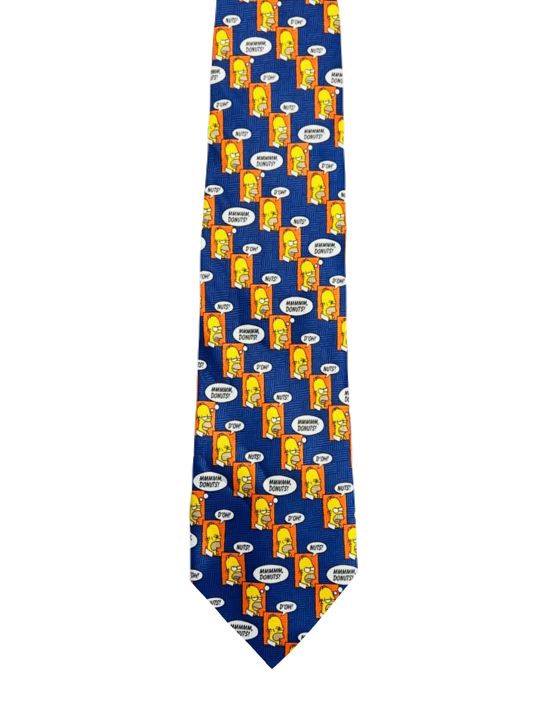 Vintage 1999 Homer Simpson "Mmm Donuts!" Tie