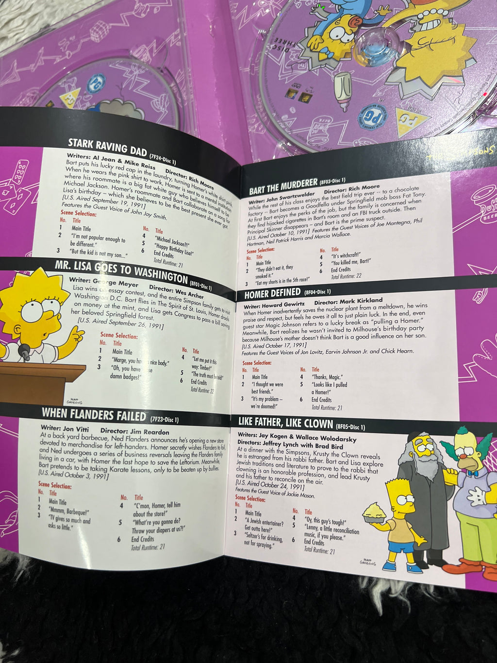 The Simpsons Complete Third Season DVD Set