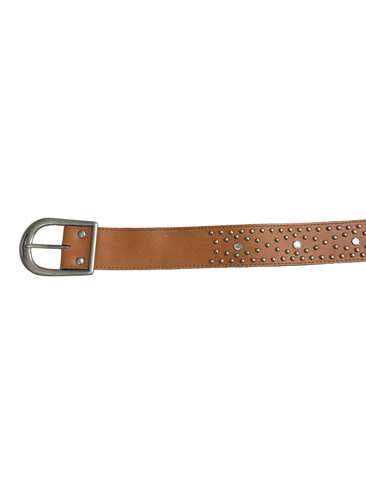 Brown Studded Belt