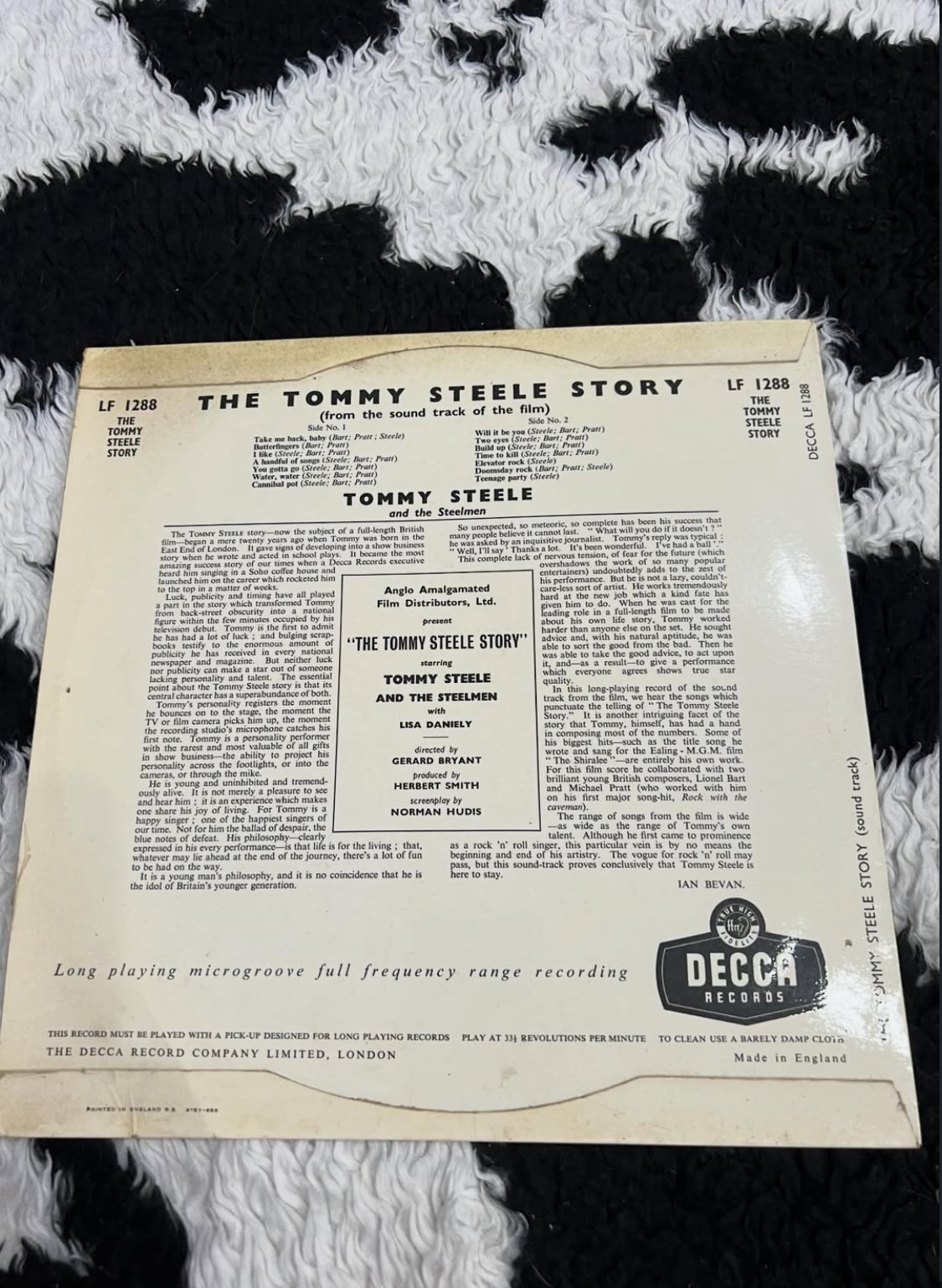 The Tommy Steele Story Vinyl
