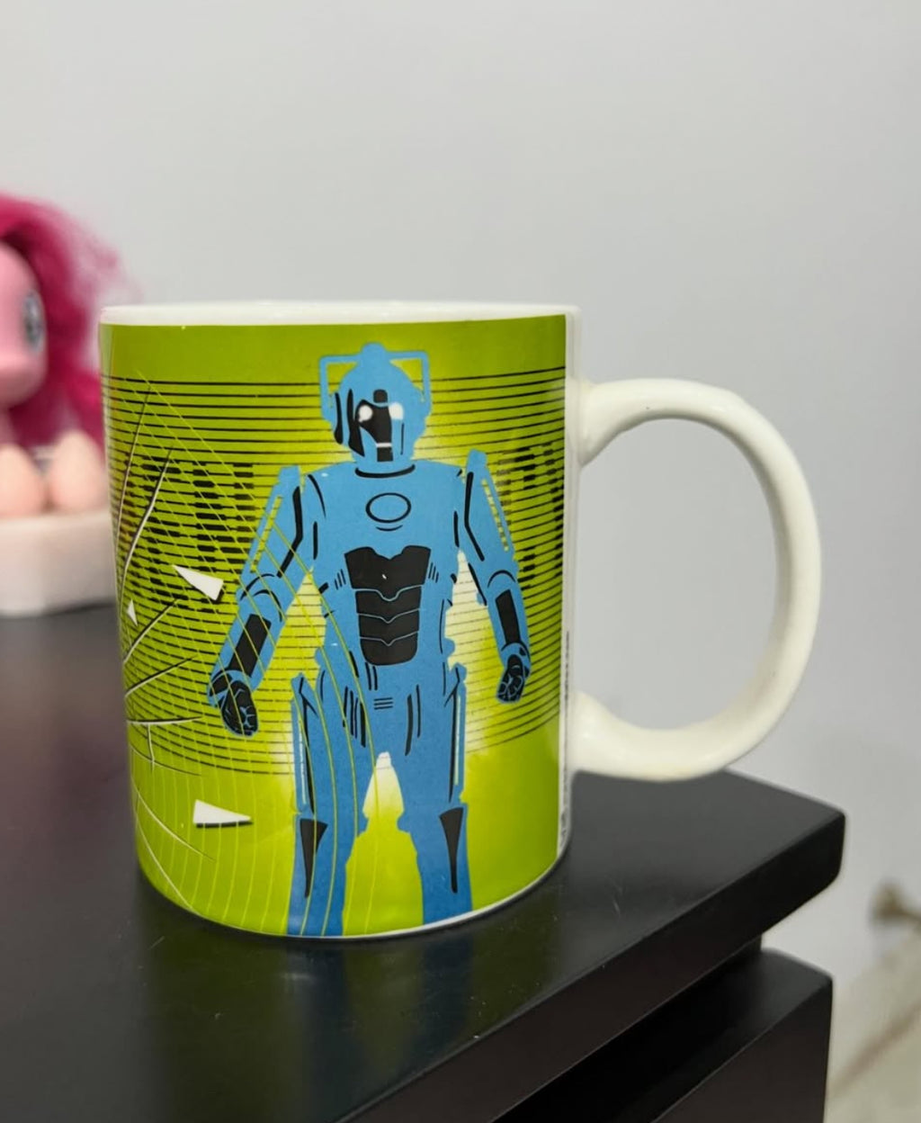 Vintage 1996 Doctor Who Cyberman Mug