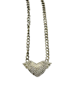 Bedazzled Heart Chain