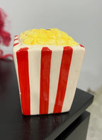 Popcorn Ceramic Coin Collector