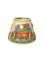 Yankees Floral Candle Holder