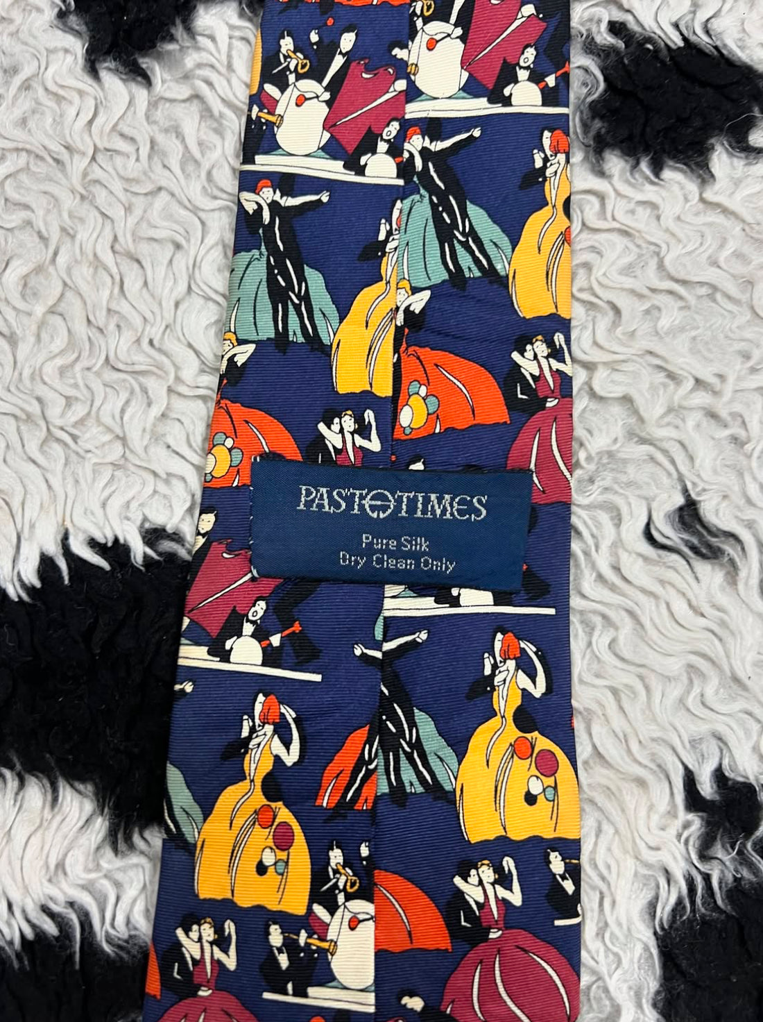 Past Times Ballroom Dancing Tie