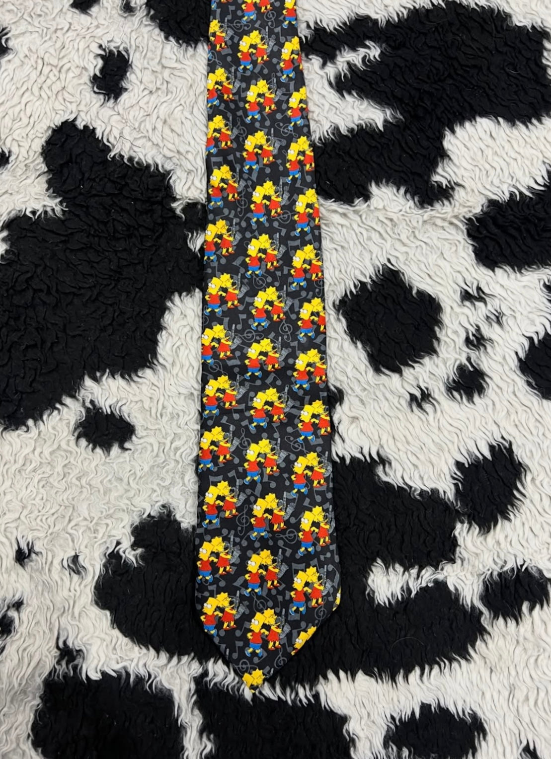 Vintage 1998 Bart & Lisa Simpson Dancing Tie