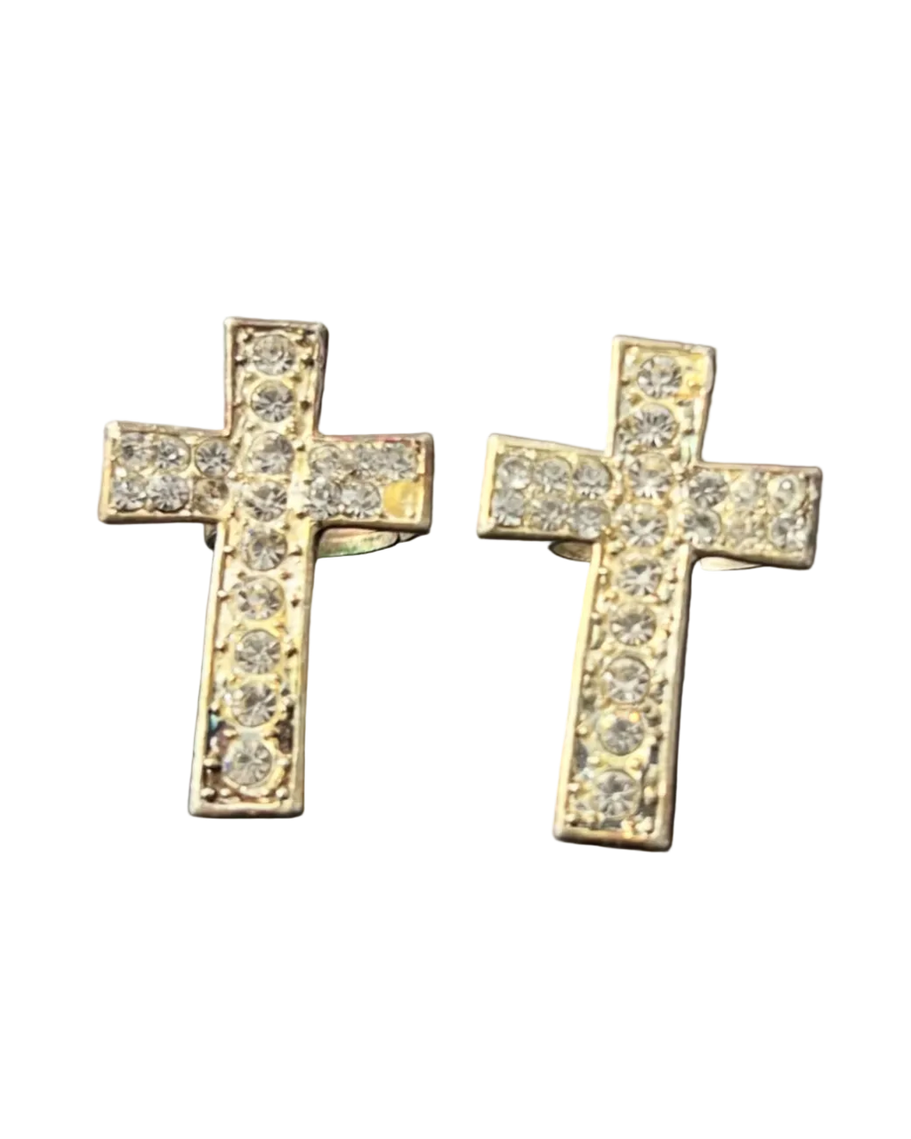 Bedazzled Cross Ring