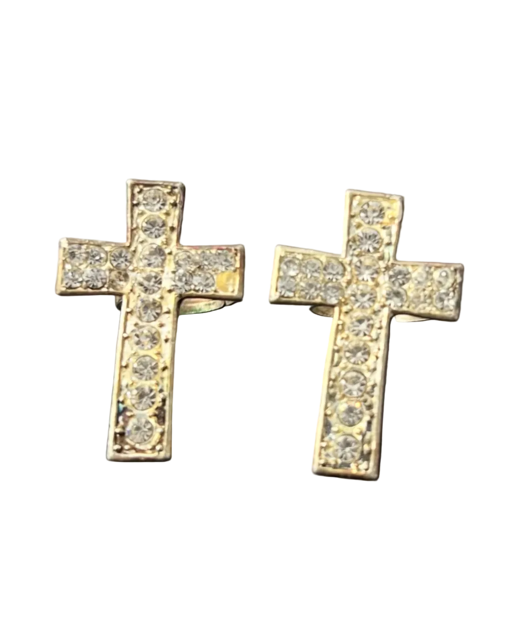 Bedazzled Cross Ring