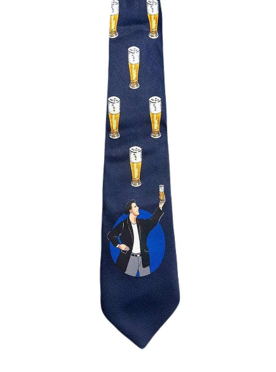Vintage Beer Man Tie