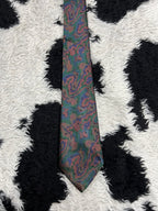Detroit Fully Embroidered Narrow Tie
