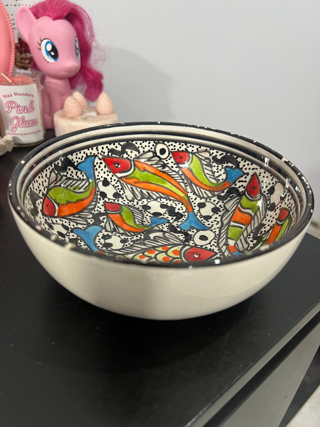 Ceramic Fish Bowl