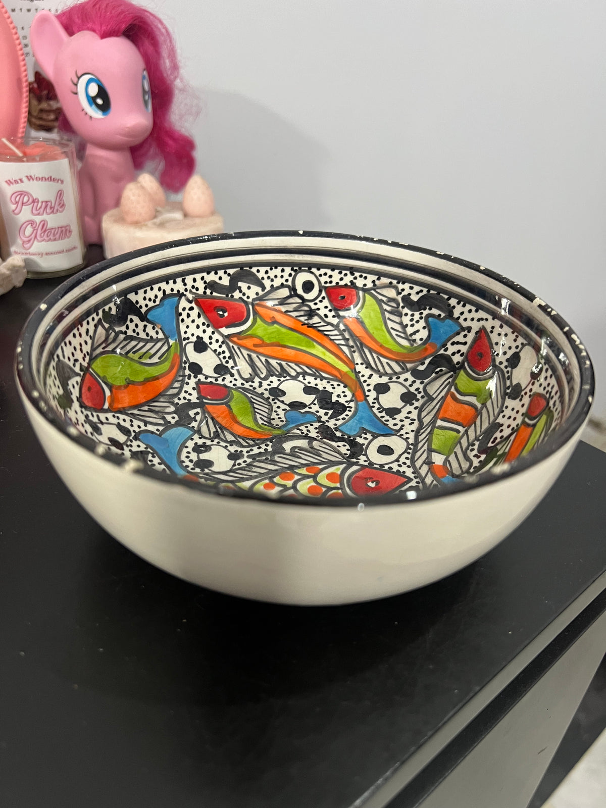 Ceramic Fish Bowl