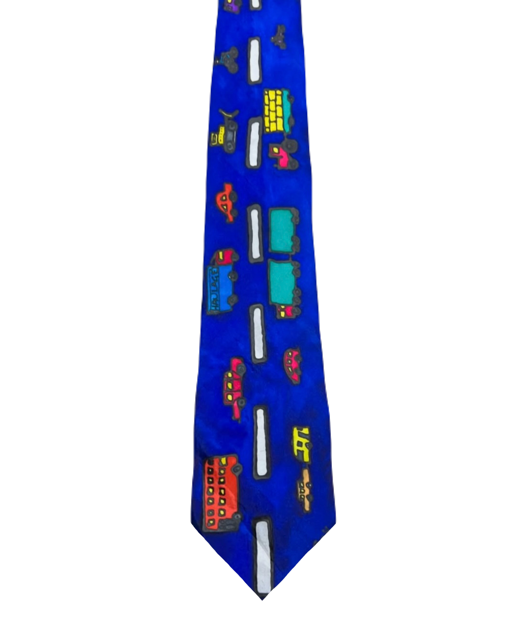 Vibrant Road View & Traffic Tie