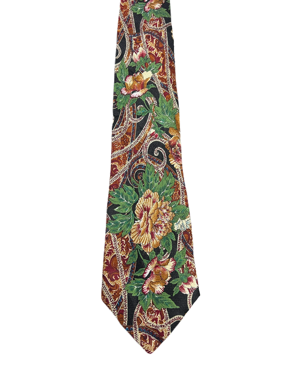 Hunting Horn Floral Tie