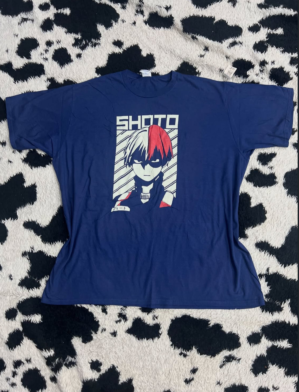 Shoto My Hero Academia Anime Tee (Extra Large)