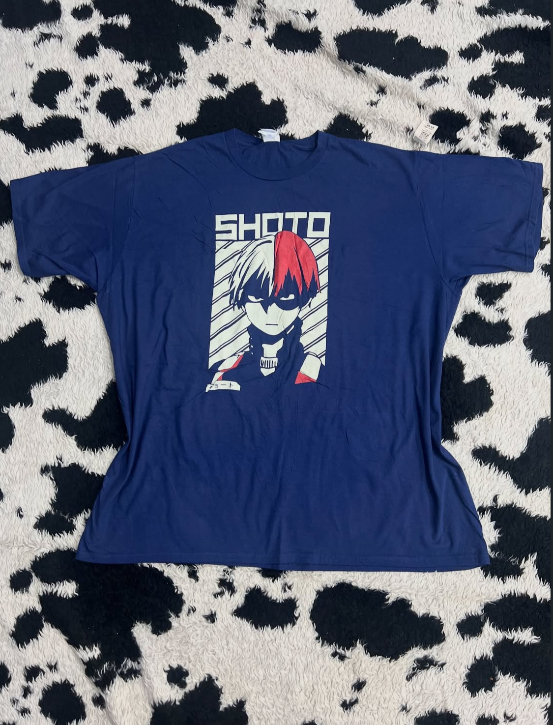 Shoto My Hero Academia Anime Tee (Extra Large)