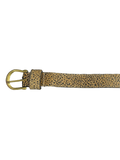 Leopard Print Fur Belt