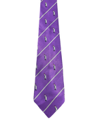 Embroidered Knight Tie