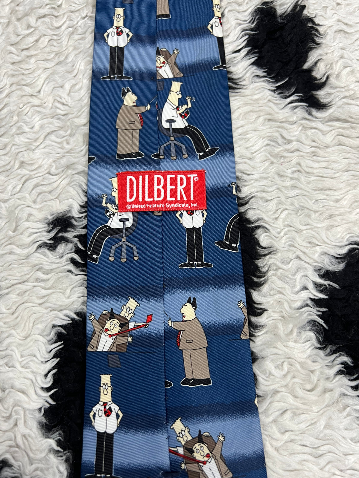 Dilbert Office Tie