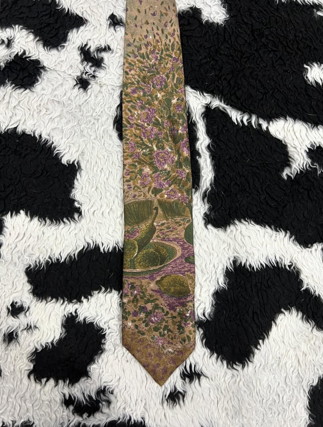 Garden Painting Tie