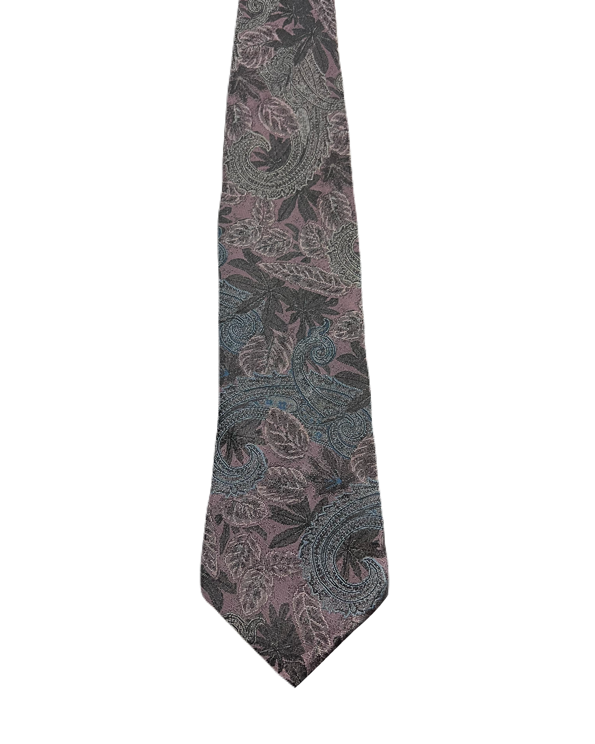 Henley Fully Embroidered Floral Tie