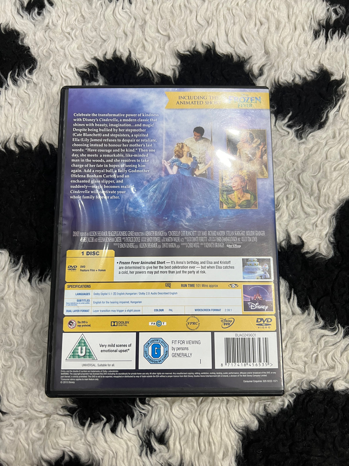Disney Cinderella DVD