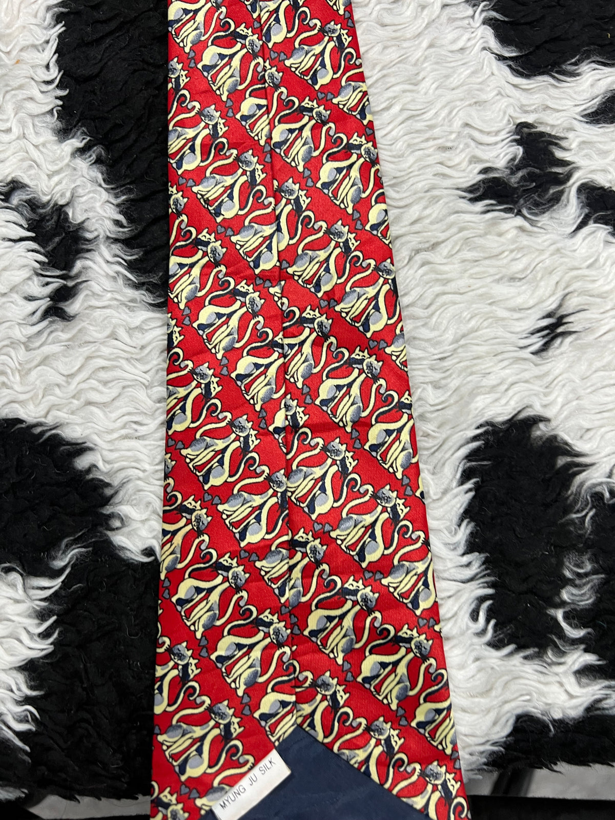 Cats in Love Tie