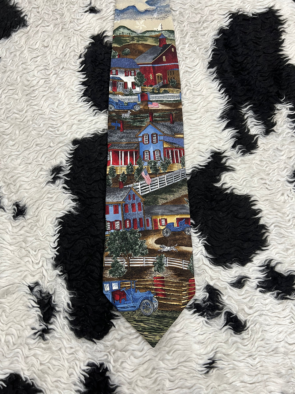 1890 Americana Country Village Tie